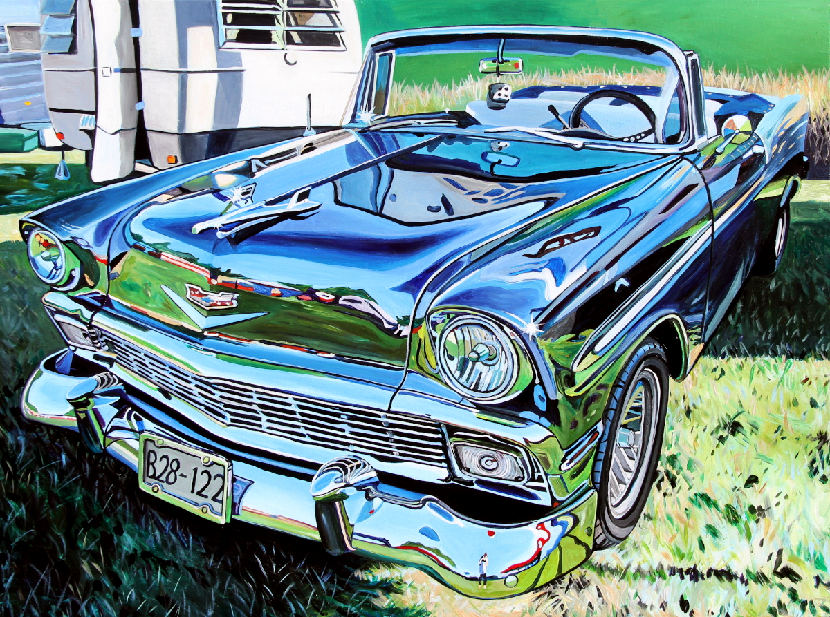 Chevy Convertable by Taralee Guild